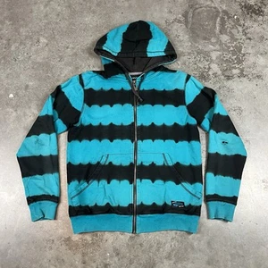 Vans Johnny Layton Sudadera con Capucha Para Hombres Pequeña Azul Y2K Grunge Patineta Envejecida - Imagen 1 de 23
