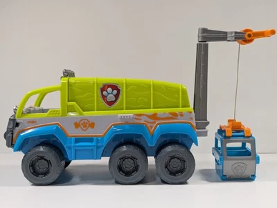 Paw Patrol Paw Terrain Vehículo Jungle Rescue con Grúa Luces y Sonidos Foto 1 de 4
