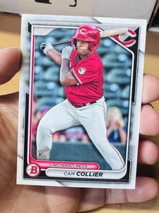 CAM COLLIER CINCINNATI REDS 2024 BOWMAN PROSPECTS BASEBALL KARTE #BP-13 - Bild 1 von 2
