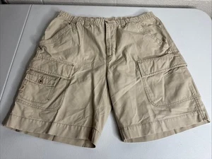 Pantalones Cortos Hombre TOMMY BAHAMA Grande Beige Algodón Relax Carga 34 - Imagen 1 de 11