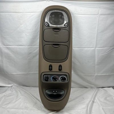 Ford Expedition 1997-2002 consola aérea mapa beige claro 00-05 excursión OEM Foto 1 de 4