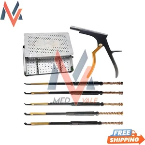 Interlaminar Kerrison Set Rongeur Rotante Chirurgia della Colonna Vertebrale Strumenti Ortopedici - Foto 1 di 3