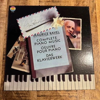 Maurice Ravel Complete Piano Music Robert Casadesus 4LP Box Set Impressionist - Image 1 of 4