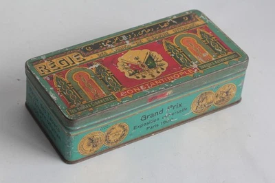 Boîte à Cigarettes tôle Régie tabacs Empire Ottoman Constantinople (62815) - Photo 1/4