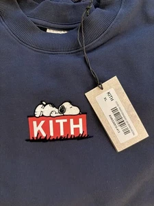 Kith Kids for Peanuts Doghouse Classic Logo Crewneck - Nocturnal Kids Size: XL - Picture 1 of 3