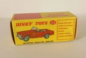 Caja Repro Dinky Nr.112 Austin Healey Sprite - Imagen 1 de 1