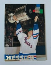 NHL MARK MESSIER 1994-95 Topps Stadium Club 1st Day Issue Hockey Trading CARD #1