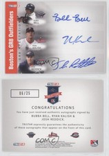 2008 PROjections GR8 Xpectations Triple Red 25 /25 Ryan Kalish Josh Reddick Auto