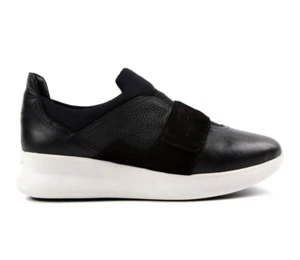 Salvatore Ferragamo Dion Slip On Sneaker Size 43.5 10.5 EE Mens Black $595 - Picture 1 of 17