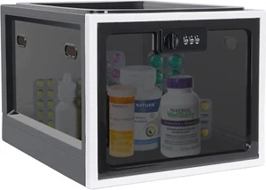 Medicine Lock Box for Safe Medication Storage Refrigerator Food Safe Locking Box - Picture 1 of 7