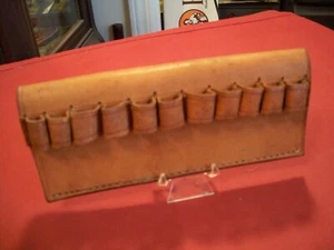Handgefertigter Wikinger Leder Bullitt / Patronenhalter #4 für 45 cal. NOS - Bild 1 von 3