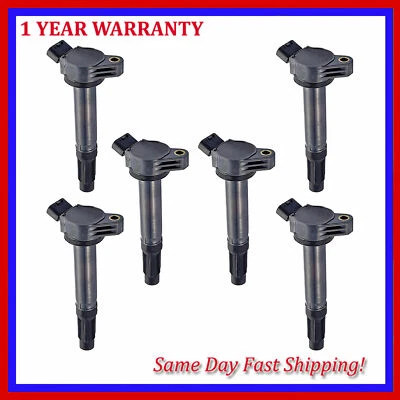 Bobina de ignição 6 peças para Lexus Toyota Rav4 Camry Avalon ES350 IS350 UF487 2.7 3.5L - Imagem 1 de 3