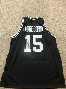 PROVIDENCE FRIARS- ERNIE DIGREGORIO SIGNED AUTOGRAPH JERSEY TRISTAR COA FINAL 4 - Picture 1 of 6