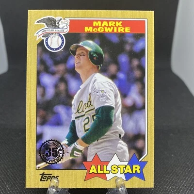 Mark McGwire 2022 TOPPS SERIES 2 1987 TOPPS ALL-STAR  #87AS-8 OAKLAND A’S 🔥 - Image 1 of 2