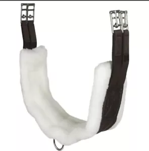 Intrepid International English Girth with Fleece - Breathable Lightweight 44" - Picture 1 of 6