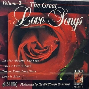 The Great Love Songs de 101 Strings Orchestra - Perfecto Día de San Valentín - CD con i - Imagen 1 de 2