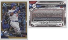 2018 Bowman Chrome National Convention Gold Prism Refractor /50 Cody Bellinger