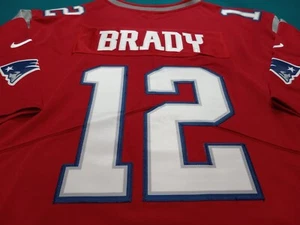 TOM BRADY CUSTOM (G.O.A.T.) **XL* THROWBACK JERSEY! NEW, SEWN!  - Picture 1 of 4