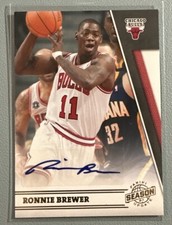2010-11 Panini Season Update Rookie Autograph #38 RONNIE BREWER 290/299 Auto RC