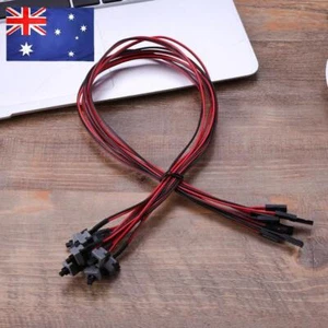 10PCS 2 Pin SW PC Desktop Power Cable On/Off Push Button - Afbeelding 1 van 8