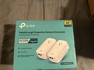 TP-LINK TLPA9020PKIT AV2000 2-Port Gigabit Powerline Starter Kit - Picture 1 of 3