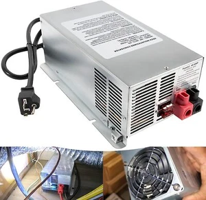 WF-9875-AD-CB Auto Detect Deckmount RV 3-Stage Converter/Charger 75A DC Output - Picture 1 of 9