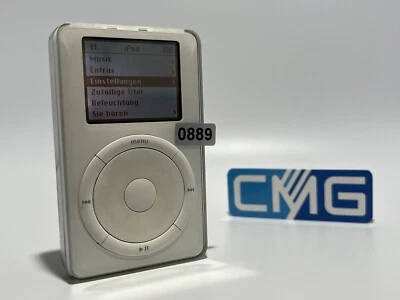 Apple iPod classic 5 GB Scrollwheel 1st Generation 2001 M8541 5GB 1.Gen Top #889 - Bild 1 von 4