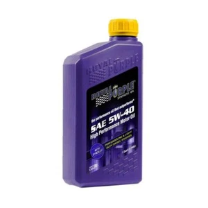 Royal Purple High Performance Motor Oil 5W-40 - 946 ml -European Formula-alte pr - Foto 1 di 1