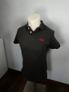 Superdry Vintage Herren Poloshirt Gr. L - schwarz - mit Maße! - Bild 1 von 6