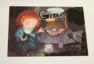 2 Cartoni Animati Nickelodeon Raccontati Da Ginger Sleepover Premier Promo Nuovi NOS Cartolina - Foto 1 di 2