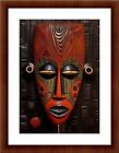 African Art, Digital Art  A4 Print Posters Pictures Home Decor Gifts Wall Art