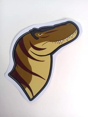 T-rex 3 pulgadas Vinilo Adhesivo Dinosaurio Fiesta Favores Niños Niñas Niños Tyrannosaurus Foto 1 de 4