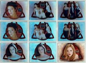 CHARMED CONNECTIONS SET OF ALL 9 PROMO CARDS INC CC-FOA - Picture 1 of 2