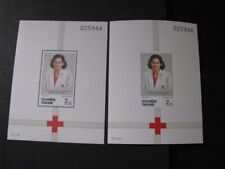 Thailand Stamp Red Cross Souvenir Sheets Scott # 1384a Never Hinged Unused