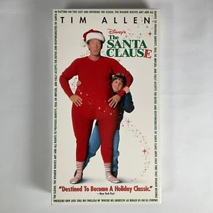 The Santa Clause VHS VCR Video Tape Movie Tim Allen - Imagen 1 de 5