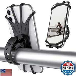 ORIbox Bike Phone Mount, Motorcycle Handlebar Mount, 360° Rotation Silicone B - Photo 1 sur 5
