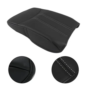 For Honda Pilot 23-24 Black Leather/White Thread Center Console Armrest Gloves - Picture 1 of 12