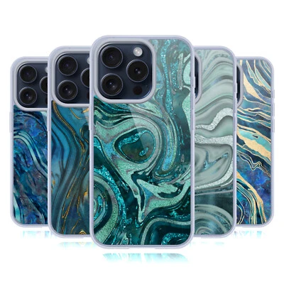 FUNDA OFICIAL LEBENSART GEO MÁRMOL LÍQUIDO GEL SUAVE PARA TELÉFONOS APPLE iPHONE Foto 1 de 4