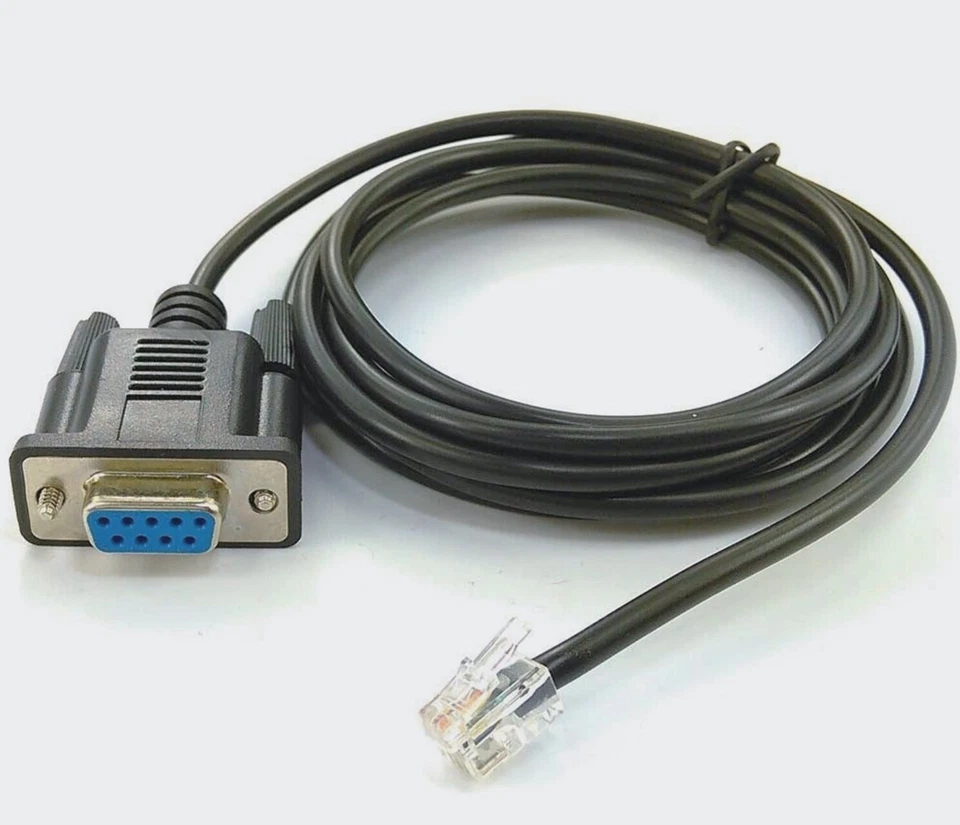 APC 940-0144A PDU DB9-RJ12 Serial/RS232 Console Lead Cable for AP7000 8000 9000 - Image 1 of 1