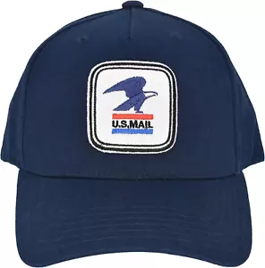U.S. Mail Baseball Hat USPS Eagle Embroidered Logo Adjustable Adult Snapback Ba - Picture 1 of 11