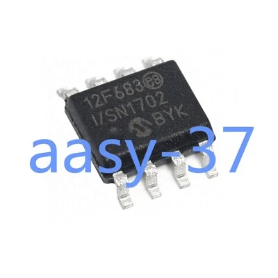 5PCS NEW PIC12F683 PIC12F683-I/SN Mcu 8Bit 3.5KB Flash 8Soic - Image 1 of 2