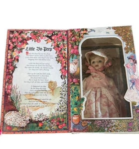 Marie Osmond Libro de Cuentos Muñecas Little Bo Peep con Gancho Edición Limitada y Soporte - Imagen 1 de 9