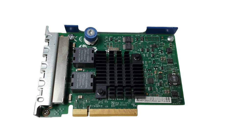 HP 366FLR Quad Port 1GB RJ-45 Network Adapter 669280-001 665238-001 - Image 1 of 4