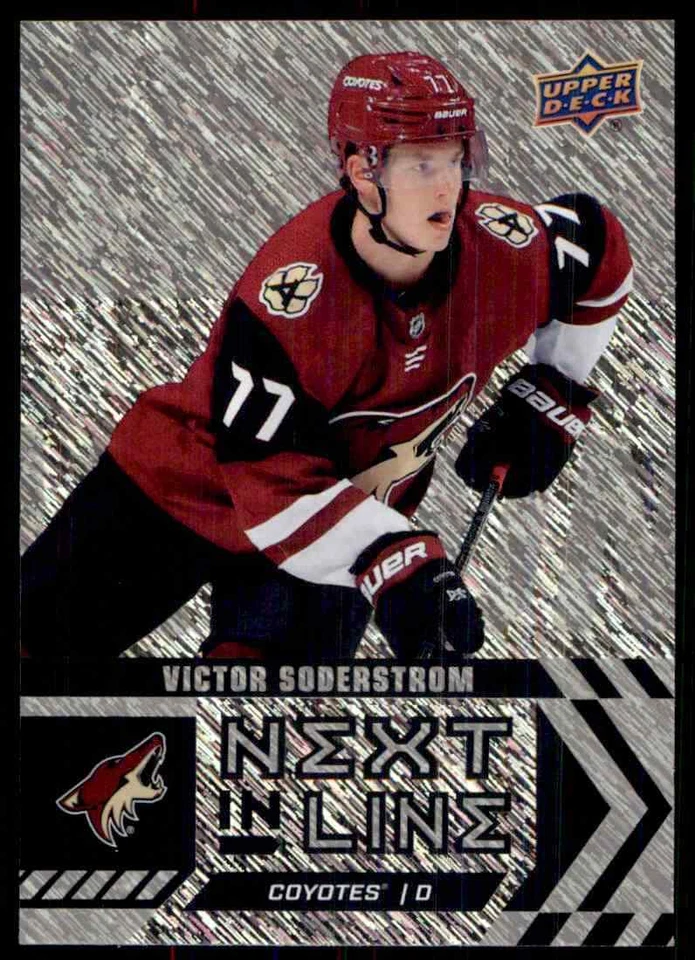 2020-21 Upper Deck Overtime Next In Line Victor Soderstrom #NL3 - Image 1 of 2