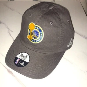 NEW adidas Golden state warriors NBA 5 time champions SnapBack hat youth - Picture 1 of 3