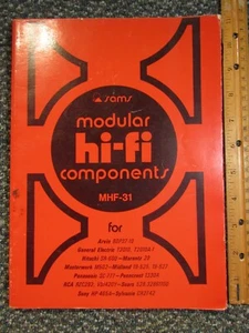 Sams Photofact Modular HI-FI Series MHF-31 ~ Nov. 1972 ~ GE, Sylvania, Marantz - Picture 1 of 3