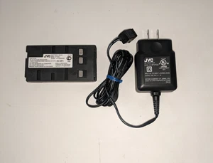 Genuine JVC AP-V15U AC Adapter Camcorder Charger + BN-V10U Batttery OEM - Picture 1 of 4