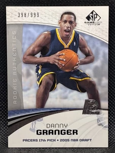 2005-06 SP Game Used #119 Danny Granger Rookie /999 - Indiana Pacers - Picture 1 of 2