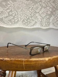 Theo Brille Cucco 108 Metall Belgien Eckig Gestell Glasses - Bild 1 von 10