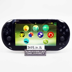 Sony Playstation PS Vita Black PCH-2000 ZA11 Console only PSV Slim Japan Tested